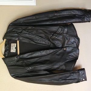 Vintage Out of Bounds Leather Jacket